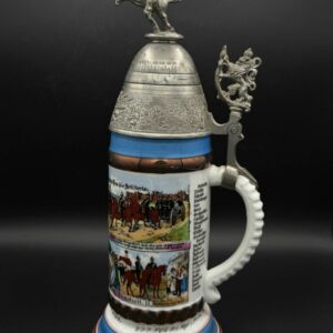 Bavarian Reservist Beer Stein – 3rd Field Artillery Regiment “Prinz Regent Luitpold von Bayern,” Fahrer Weidl, Munich 1903–1905