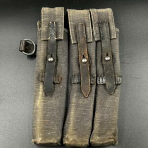 MP38/40 Submachine Gun Magazine Pouch for Luftwaffe and Paratrooper Units.