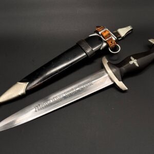 SS Service Dagger (Early type). [Böker]. Ground Röhm