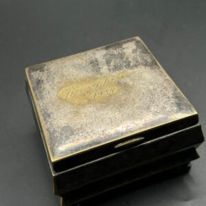 German Nickel-Silver tabletop box 1934