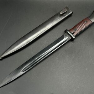 Mauser rifle bayonet (1934-1945). 1943 – ffc 43. [F. Herder A Sn]. Unsharpened blade.