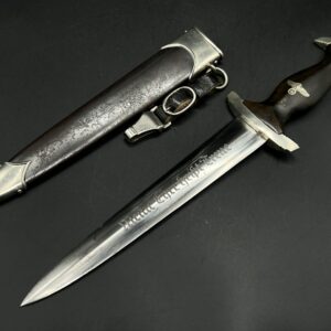 SS Dagger, Model 1933. (Early type). [Robert Klaas]. Stamp – I.